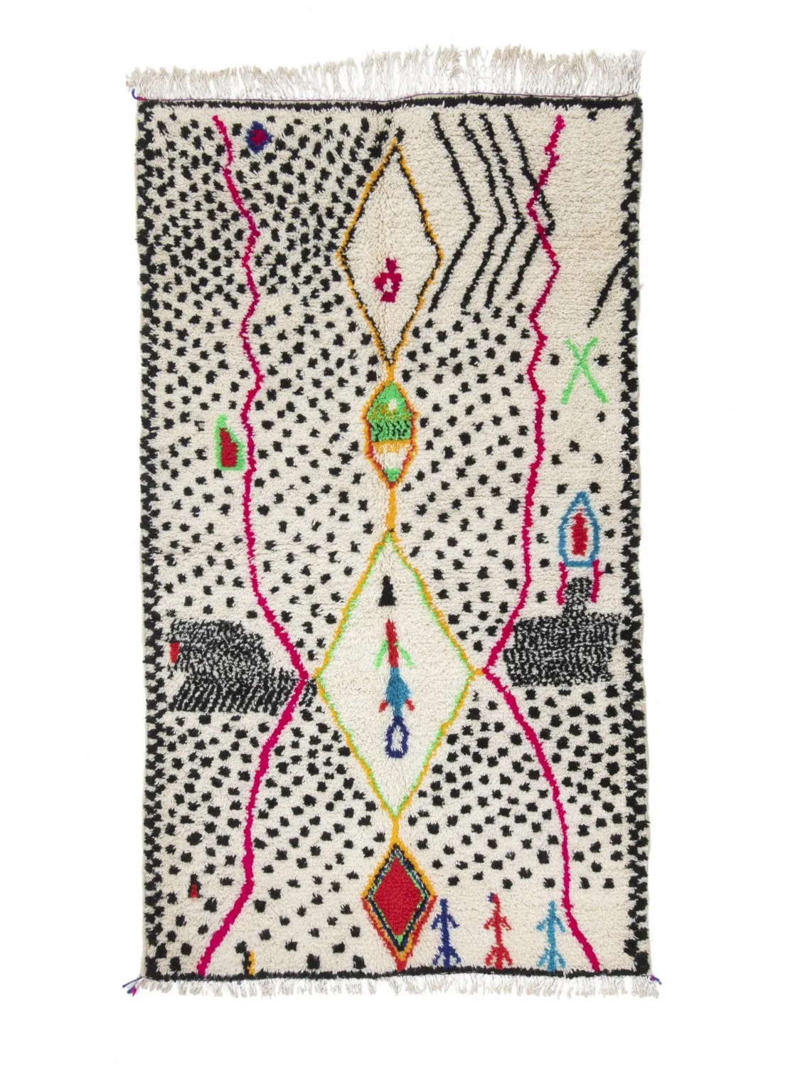 Kelim Marokkaanse Berber tapijt Azilal 250 x 140 cm