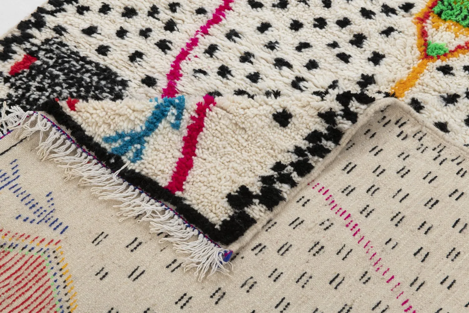 Kelim Marokkaanse Berber tapijt Azilal 250 x 140 cm