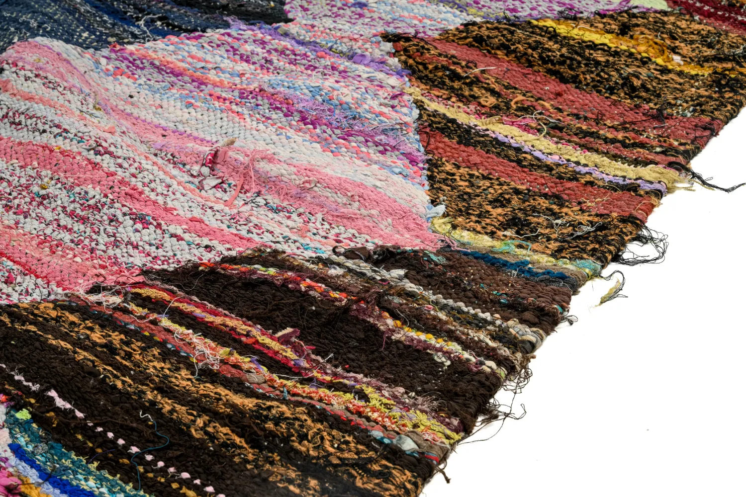 Marokkaanse Berber tapijt Boucherouite 155 x 285 cm