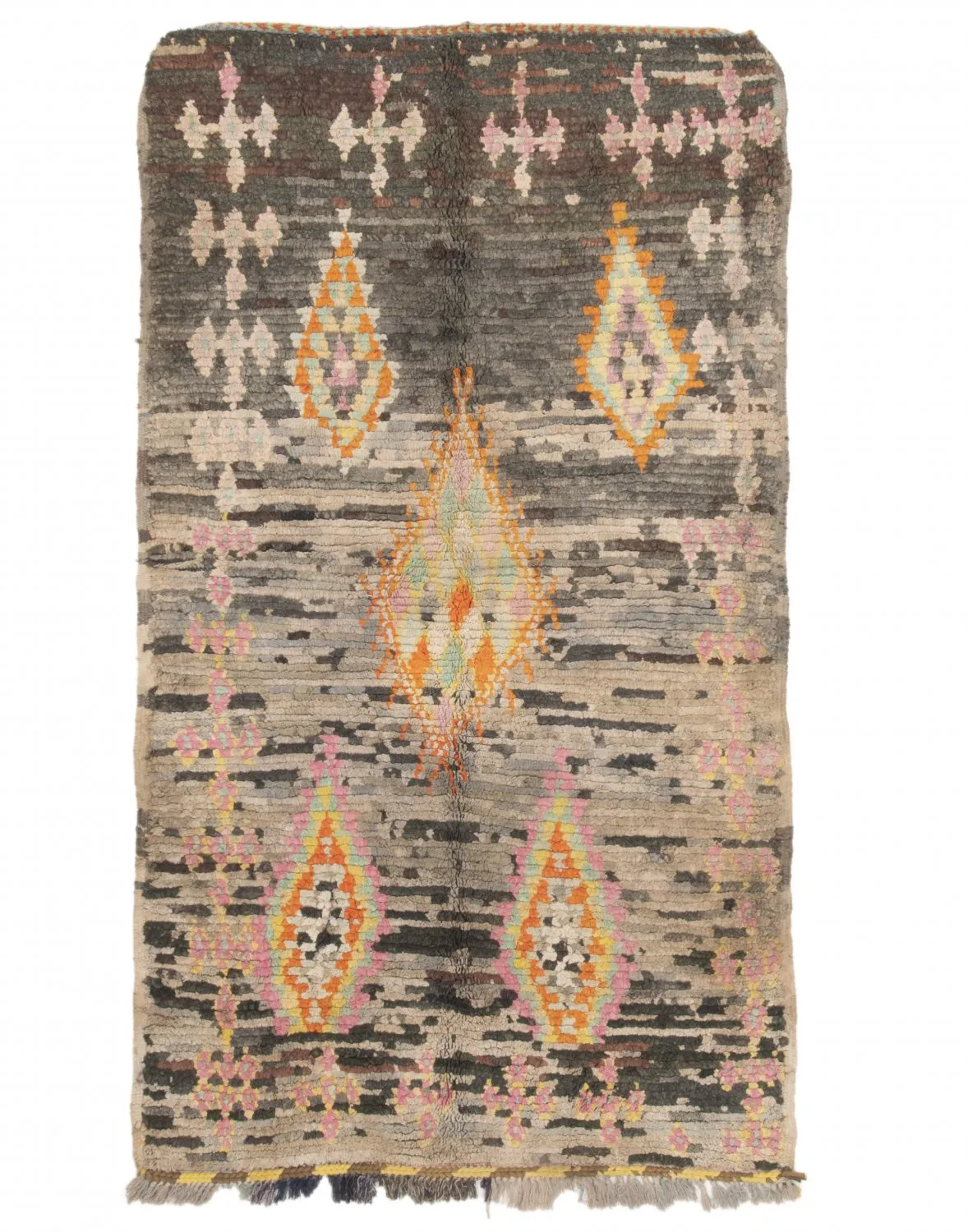 Marokkaanse Berber tapijt Boucherouite 195 x 110 cm