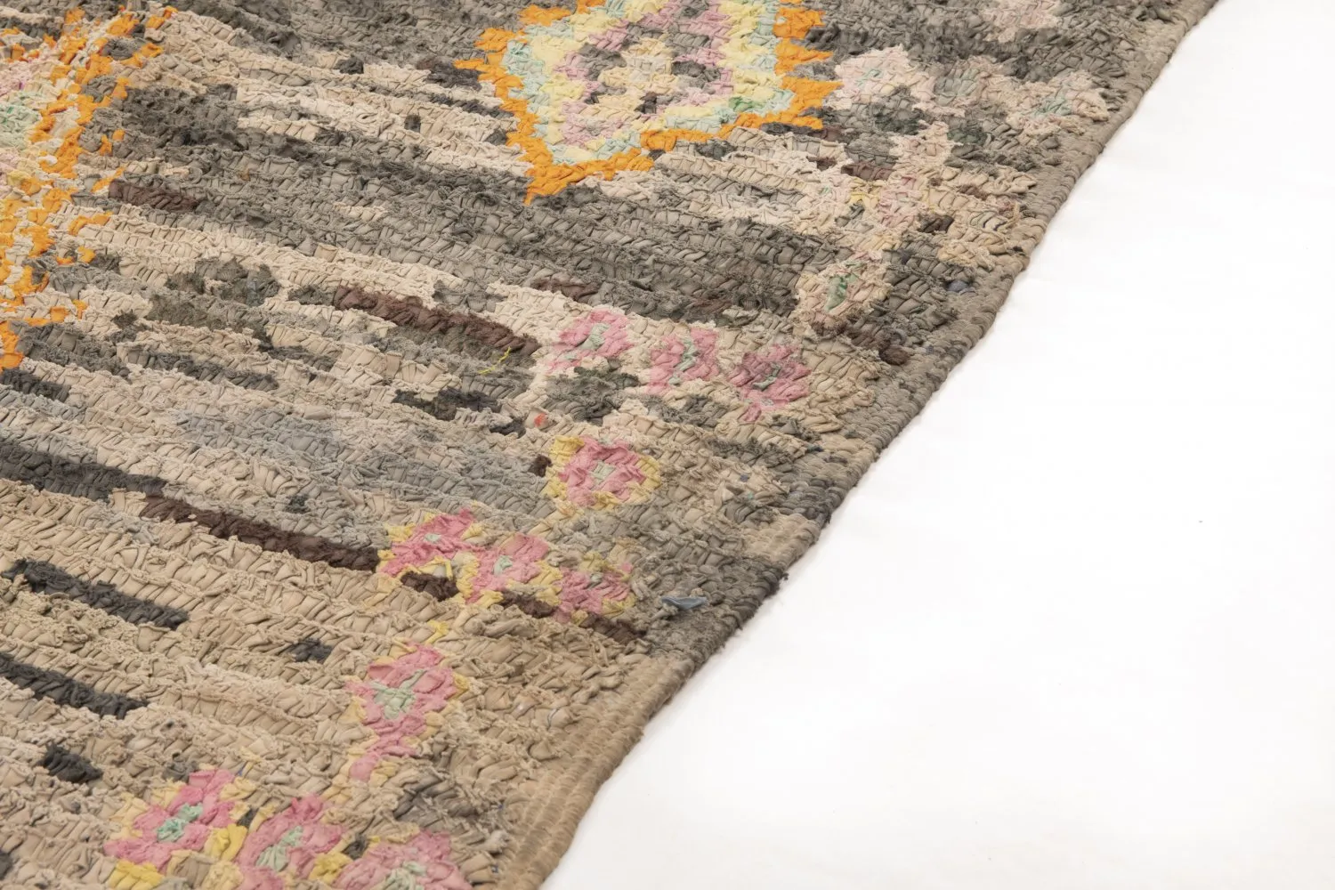 Marokkaanse Berber tapijt Boucherouite 195 x 110 cm