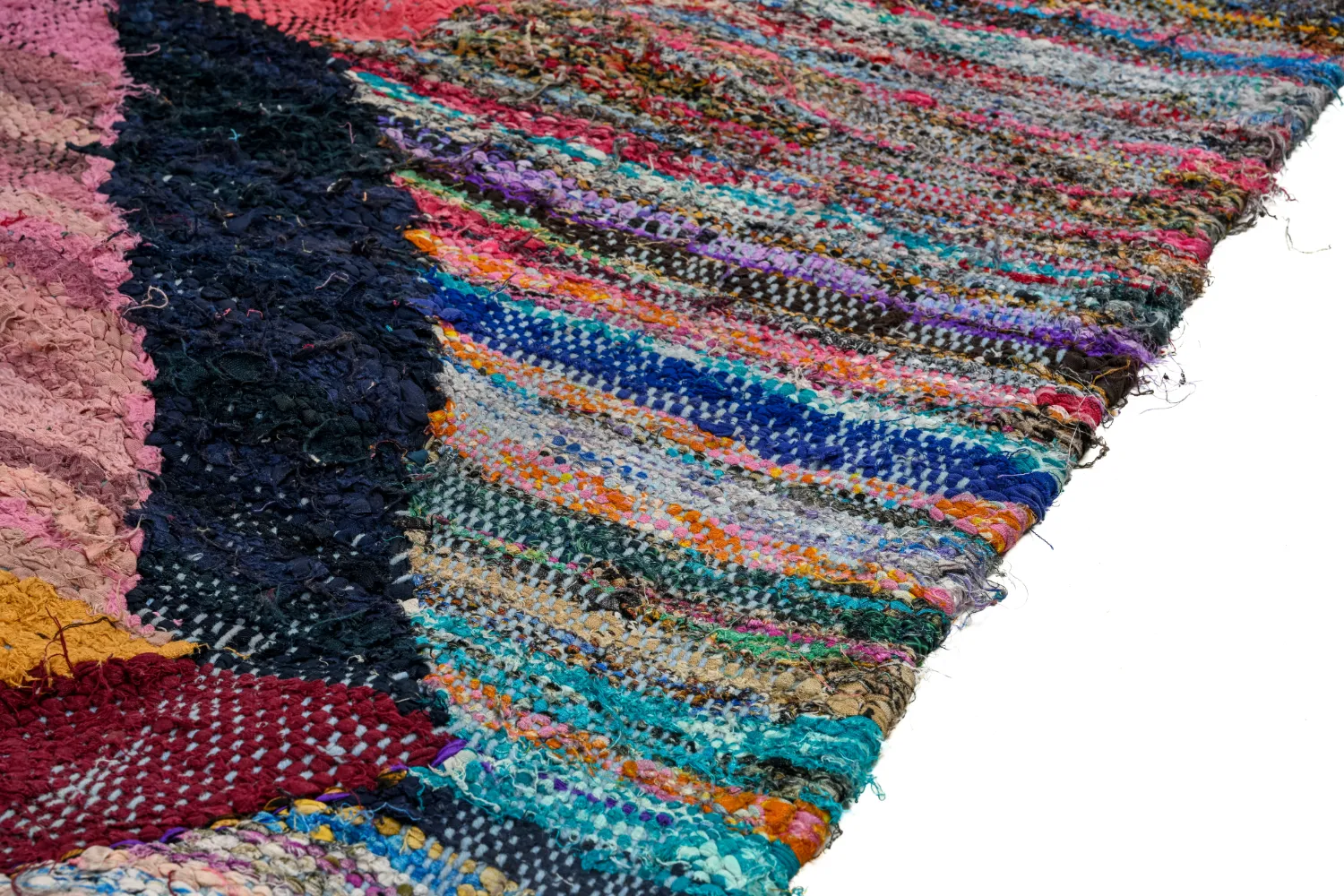 Marokkaanse Berber tapijt Boucherouite 150 x 325 cm