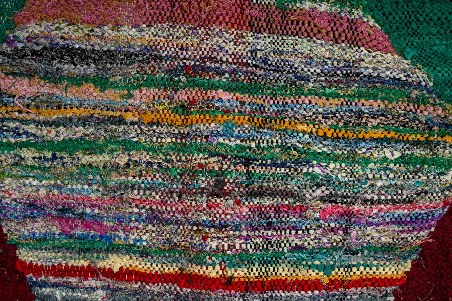 Marokkaanse Berber tapijt Boucherouite 150 x 325 cm