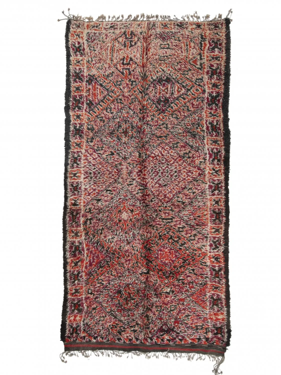 Kelim Marokkaanse Berber tapijt Azilal Special Edition 390 x 190 cm