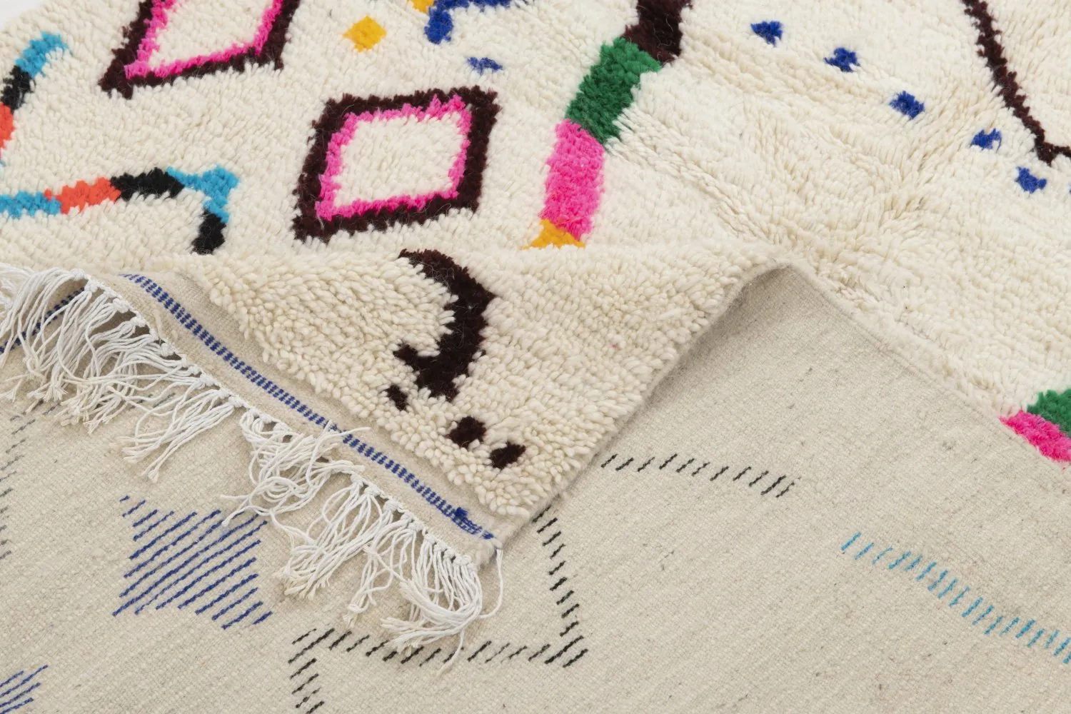 Kelim Marokkaanse Berber tapijt Azilal 250 x 140 cm