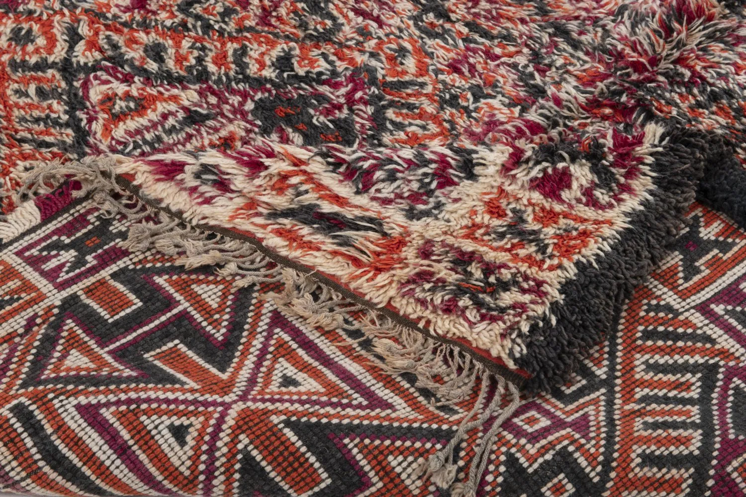 Kelim Marokkaanse Berber tapijt Azilal Special Edition 390 x 190 cm