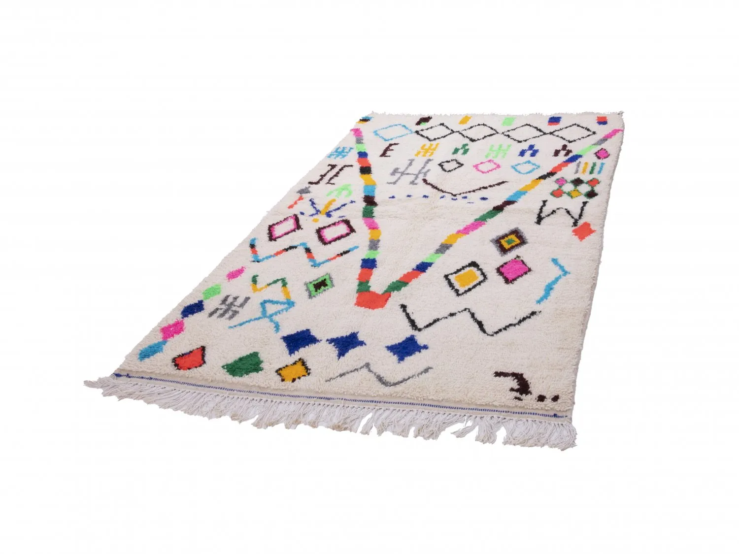 Kelim Marokkaanse Berber tapijt Azilal 250 x 140 cm