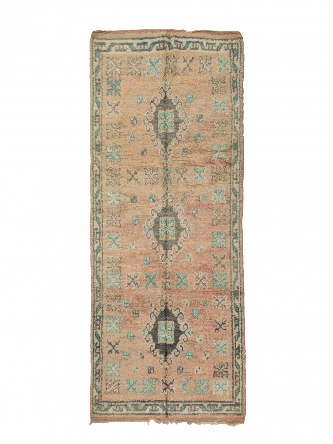 Kelim Marokkaanse Berber tapijt Azilal 280 x 110 cm