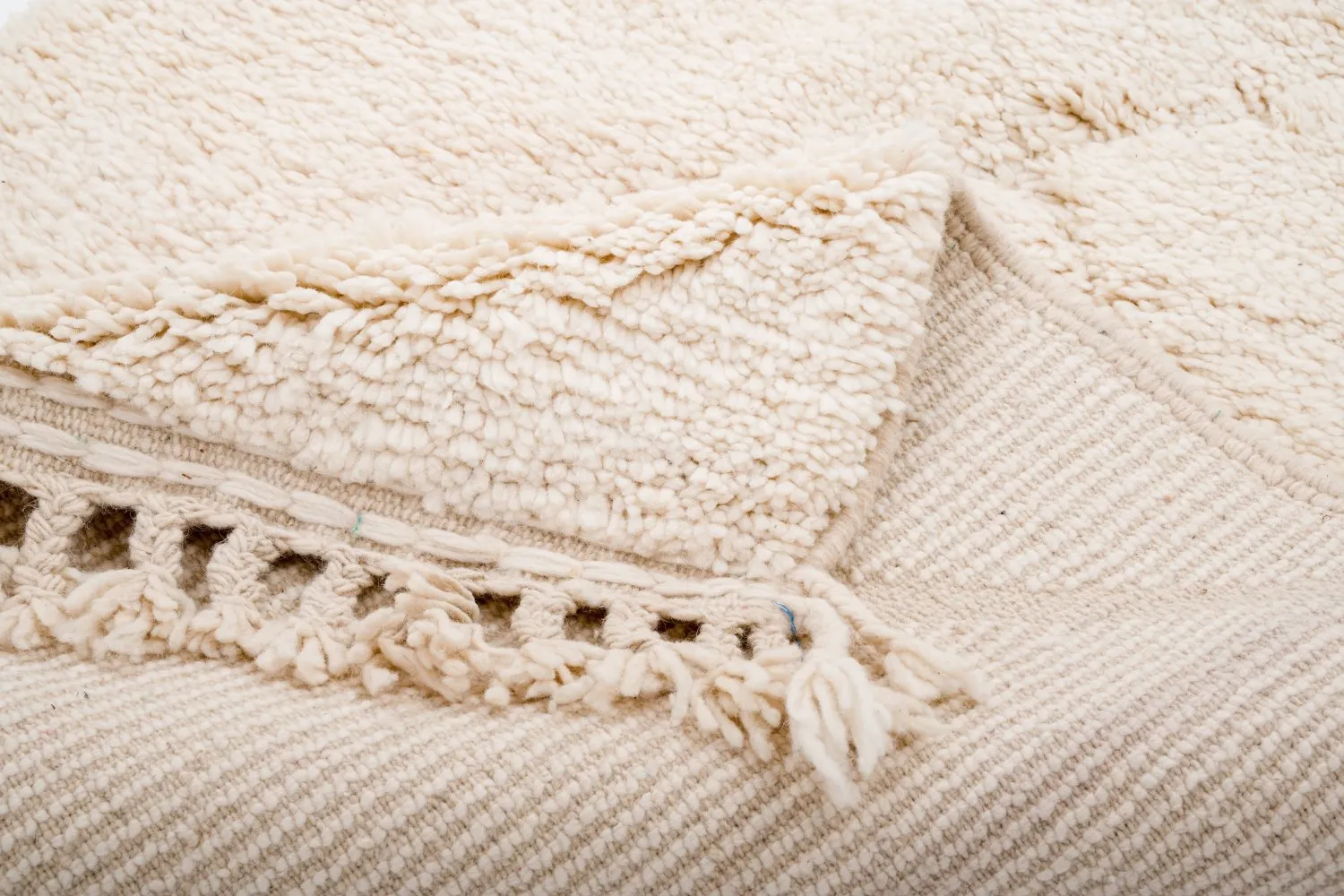 Kelim Marokkaanse Berber tapijt Beni Ouarain 295 x 85 cm