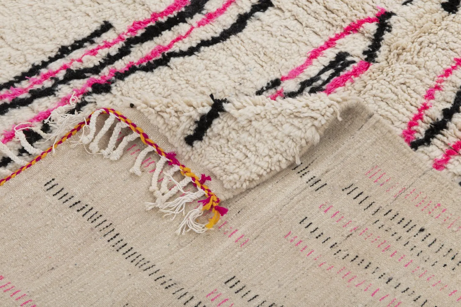 Kelim Marokkaanse Berber tapijt Azilal 250 x 140 cm