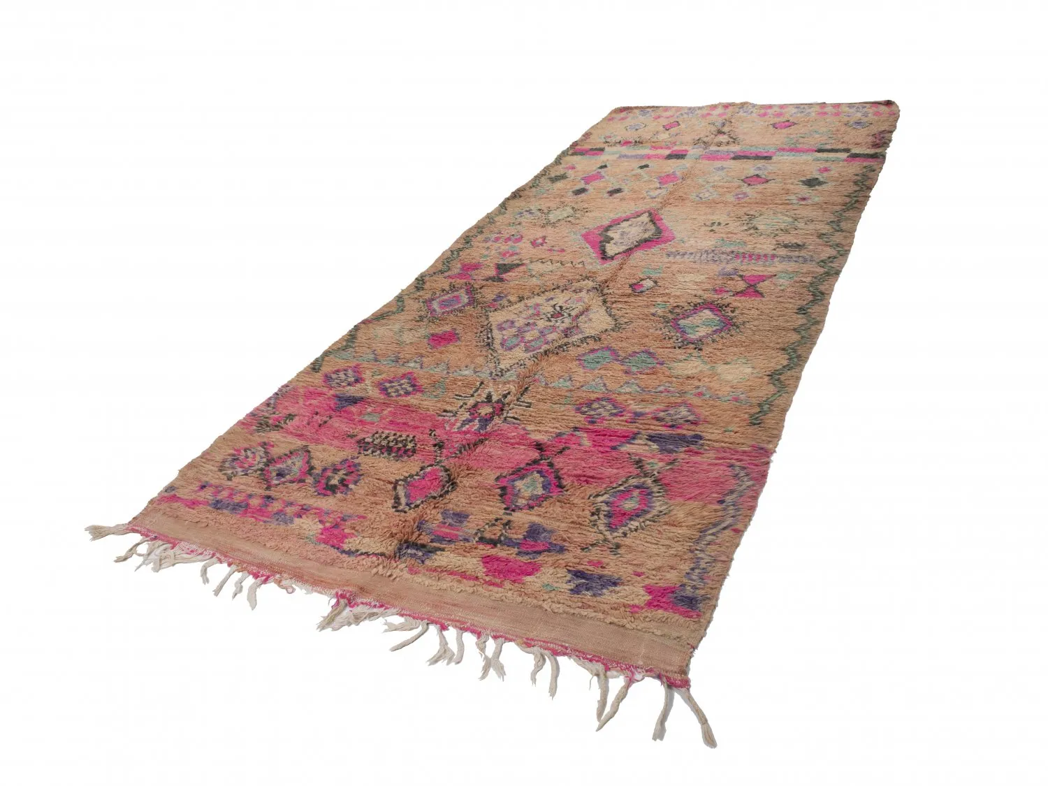 Kelim Marokkaanse Berber tapijt Azilal Special Edition 420 x 170 cm