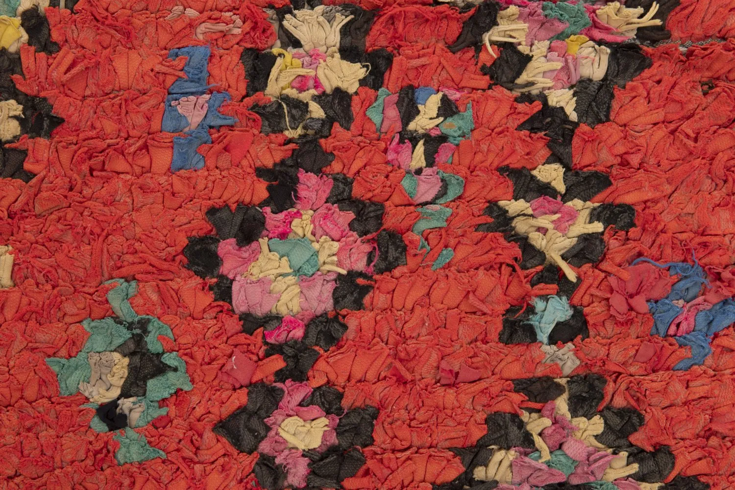 Marokkaanse Berber tapijt Boucherouite 245 x 140 cm