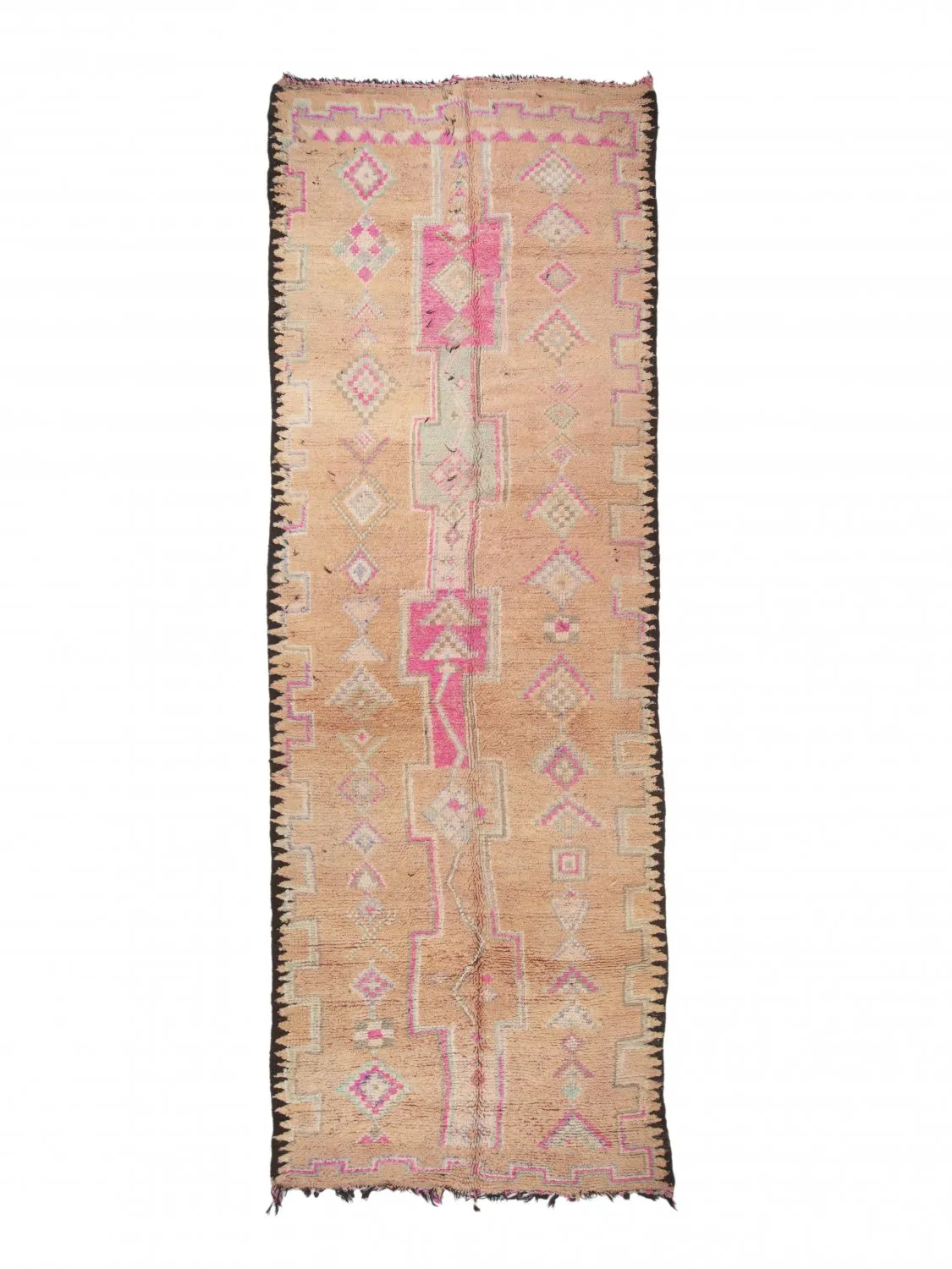 Kelim Marokkaanse Berber tapijt Azilal Special Edition 470 x 160 cm