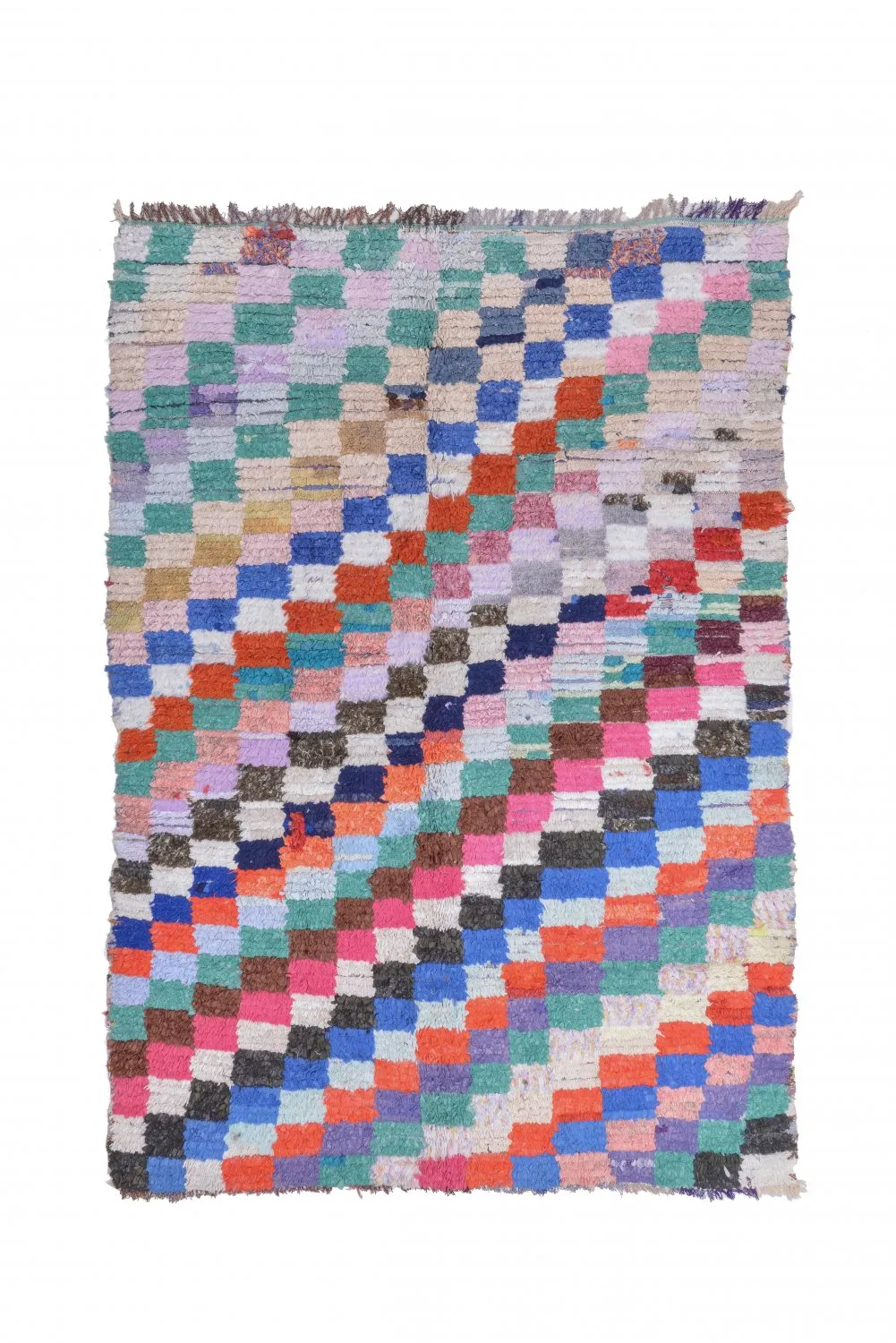 Marokkaanse Berber tapijt Boucherouite 175 x 155 cm