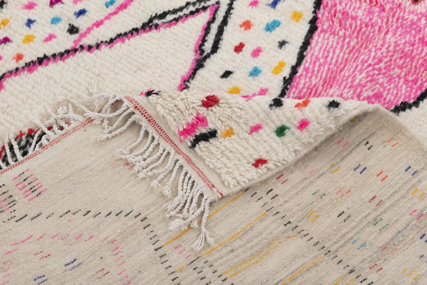 Kelim Marokkaanse Berber tapijt Azilal 260 x 150 cm