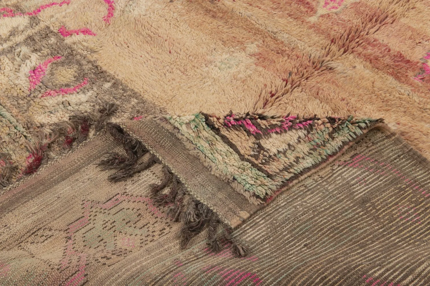 Kelim Marokkaanse Berber tapijt Azilal Special Edition 450 x 190 cm