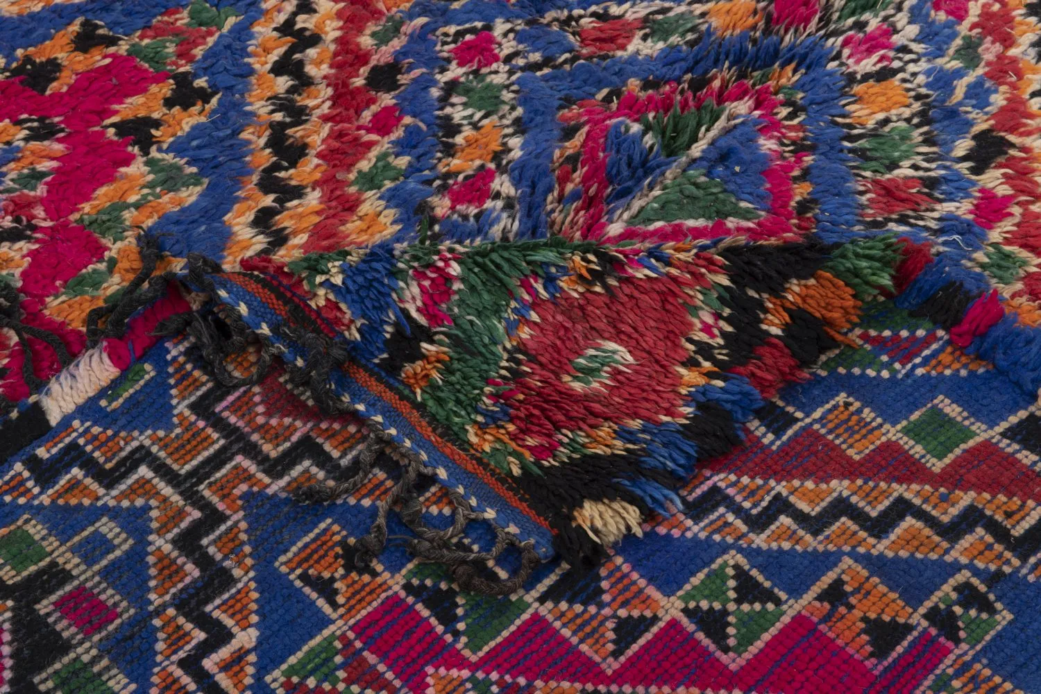 Kelim Marokkaanse Berber tapijt Azilal Special Edition 460 x 220 cm