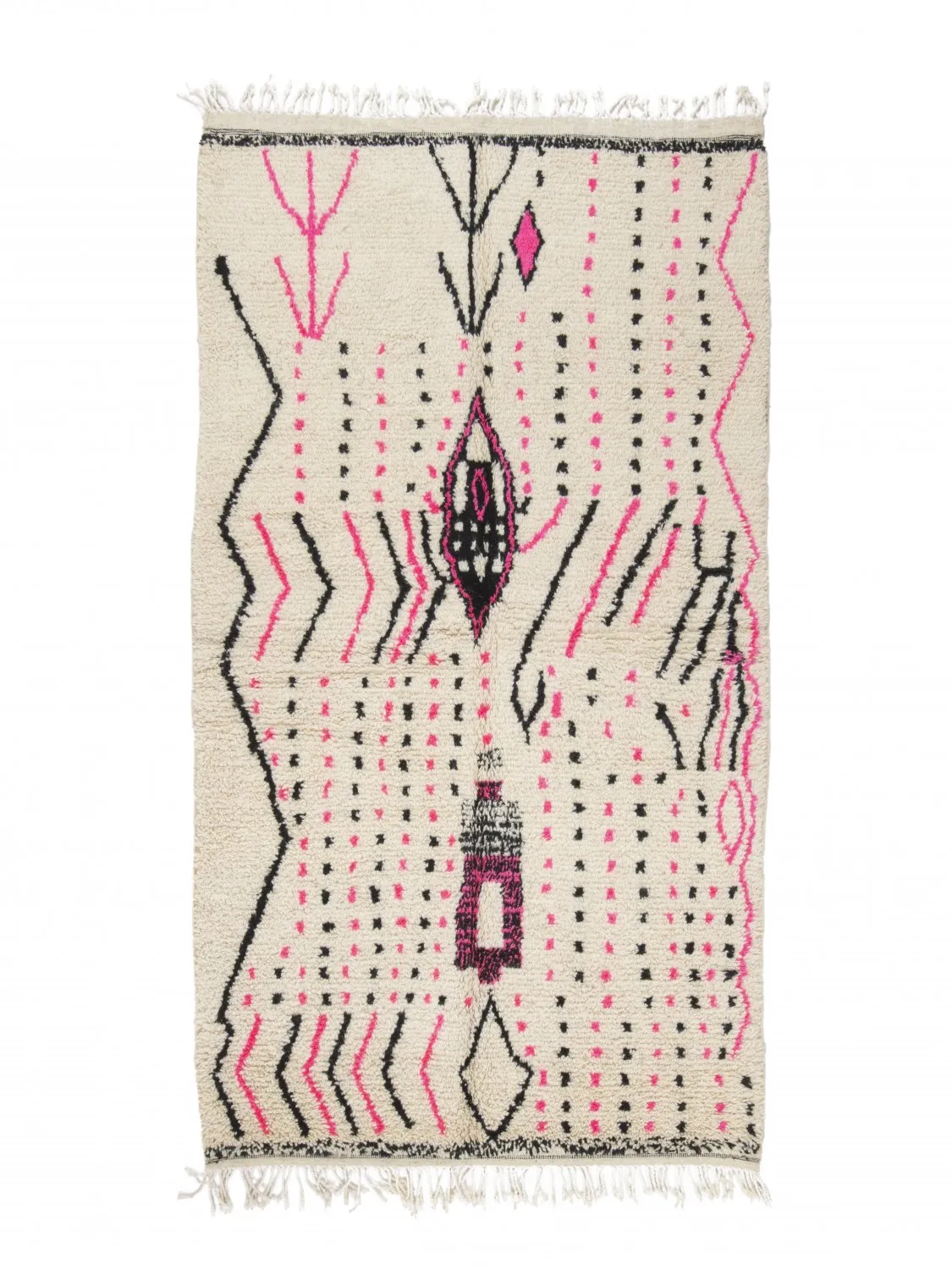 Kelim Marokkaanse Berber tapijt Azilal 260 x 140 cm