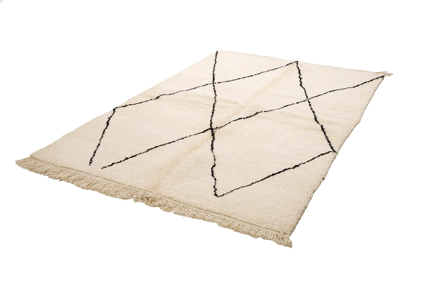 Kelim Marokkaanse Berber tapijt Beni Ouarain 150 x 230 cm