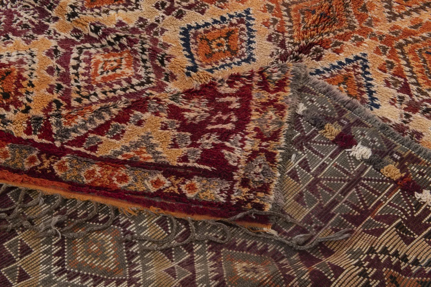 Kelim Marokkaanse Berber tapijt Azilal Special Edition 520 x 210 cm