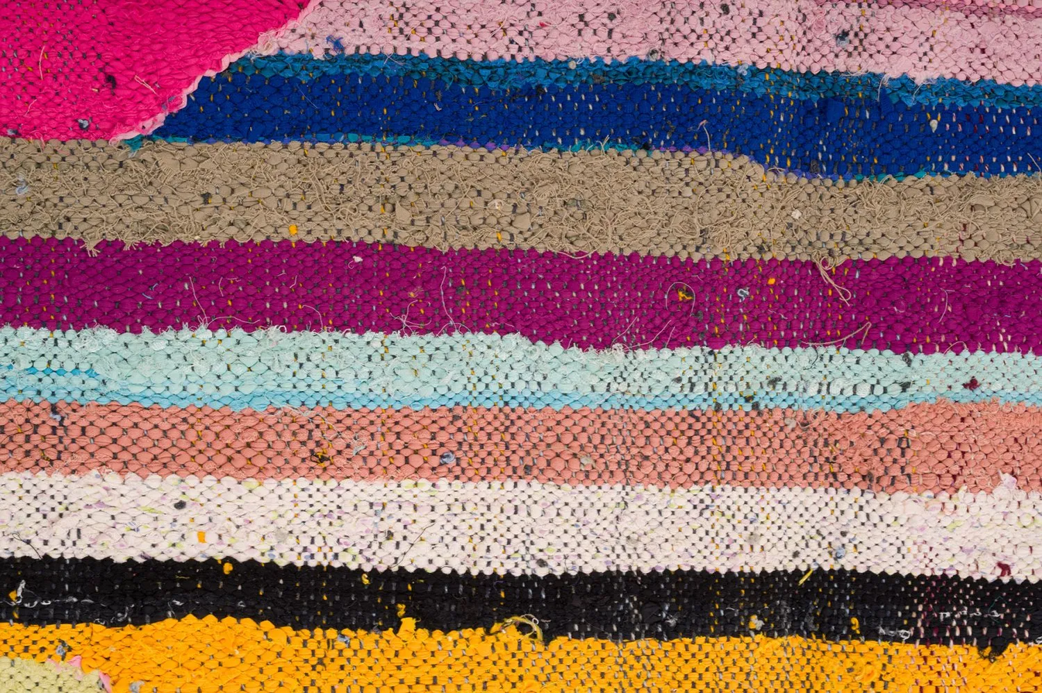 Marokkaanse Berber tapijt Boucherouite 135 x 260 cm