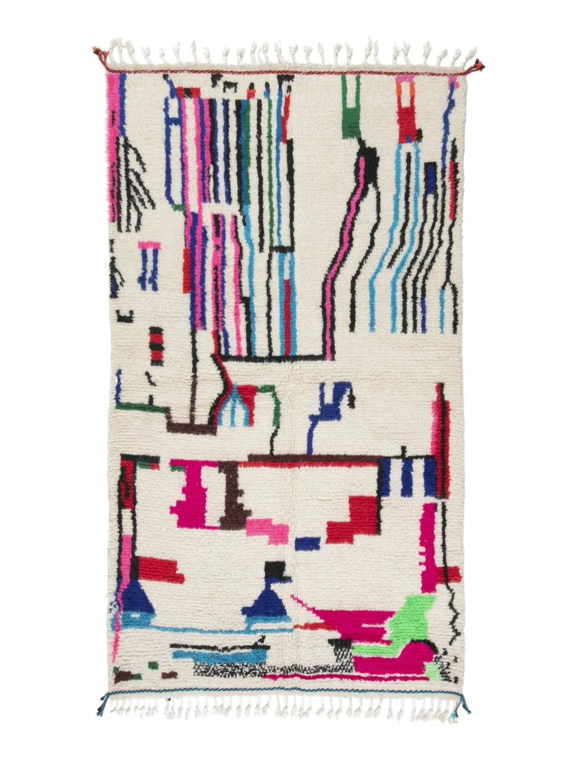 Kelim Marokkaanse Berber tapijt Azilal 260 x 140 cm