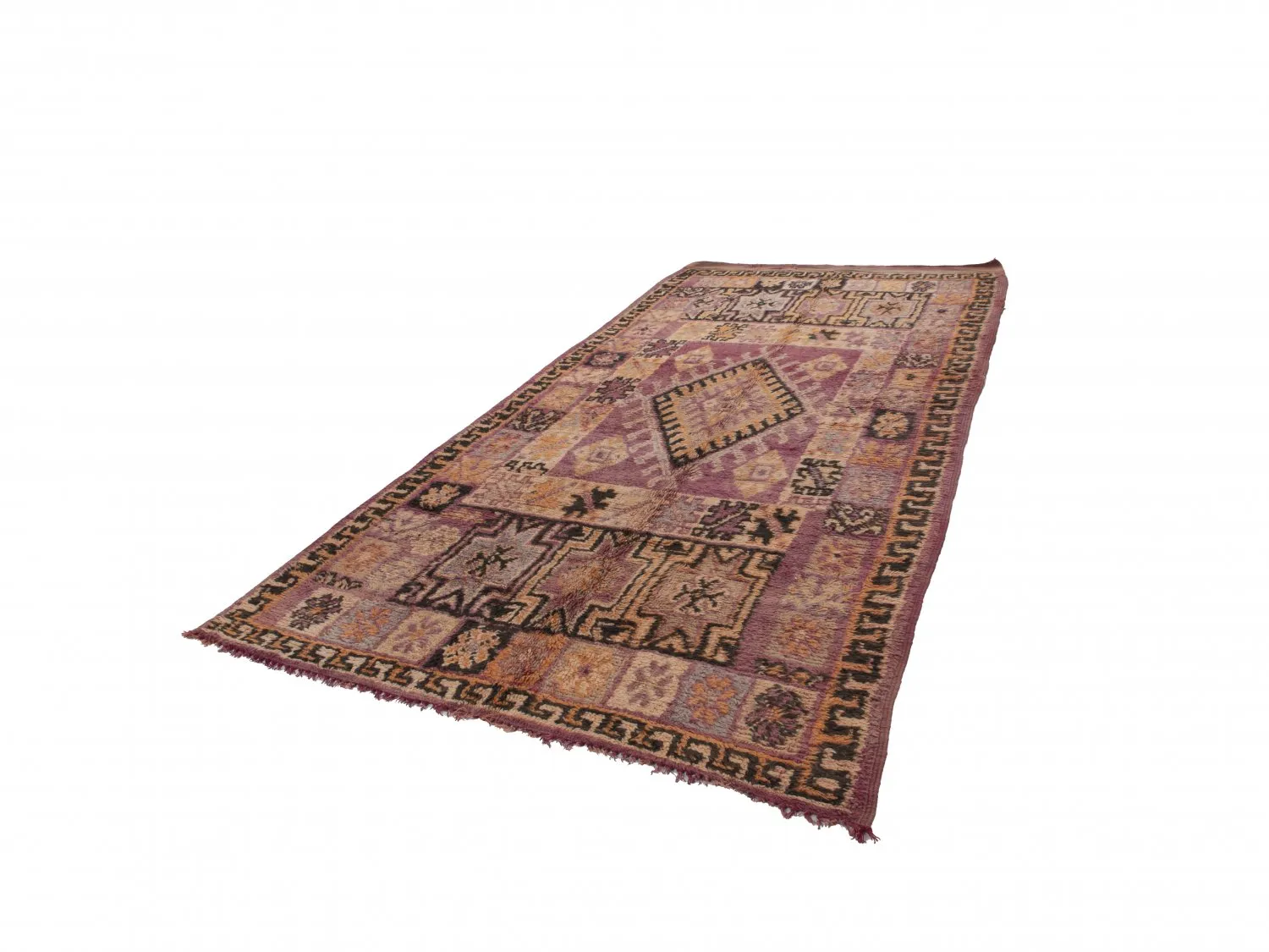 Kelim Marokkaanse Berber tapijt Azilal Special Edition 380 x 180 cm