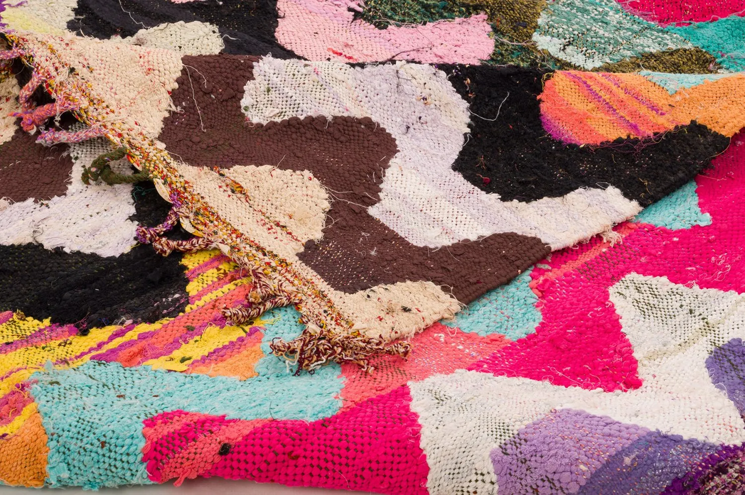 Marokkaanse Berber tapijt Boucherouite 165 x 305 cm