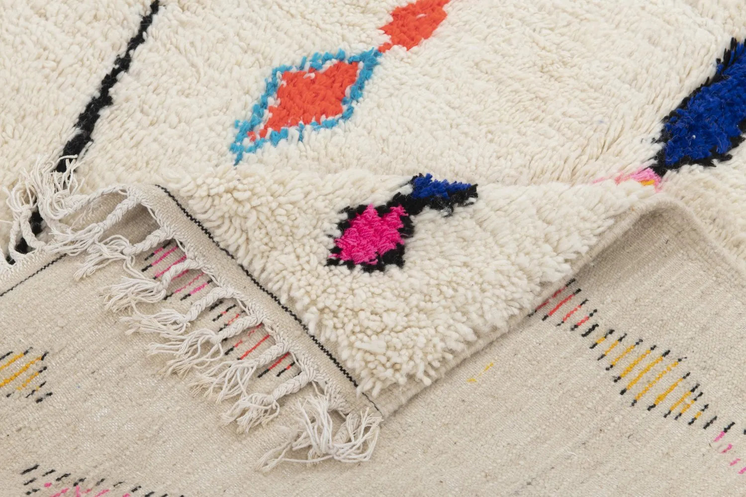 Kelim Marokkaanse Berber tapijt Azilal 260 x 140 cm