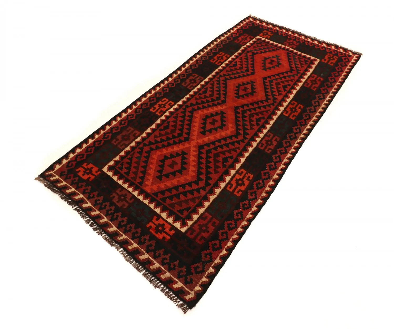 Oriëntaals kilimkleed 209 x 102 cm