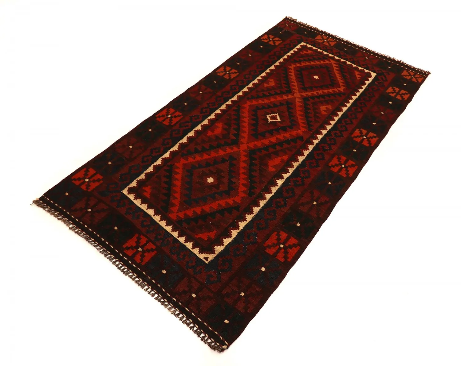 Oriëntaals kilimkleed 198 x 101 cm