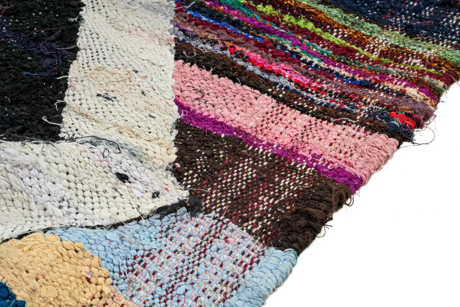 Marokkaanse Berber tapijt Boucherouite 165 x 290 cm