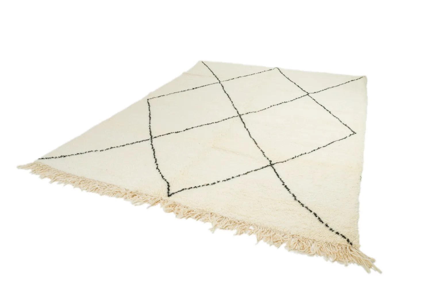 Kelim Marokkaanse Berber tapijt Beni Ouarain 215 x 300 cm