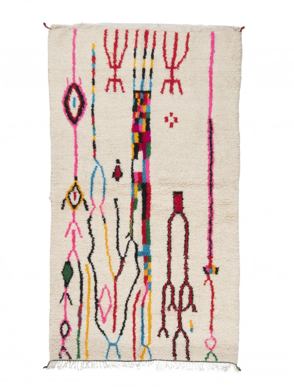 Kelim Marokkaanse Berber tapijt Azilal 260 x 150 cm