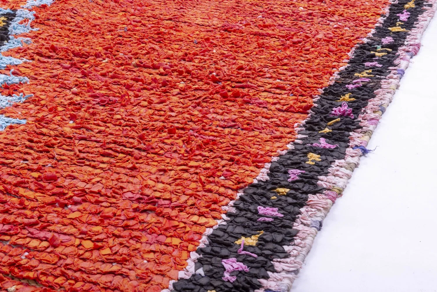 Marokkaanse Berber tapijt Boucherouite 365 x 175 cm