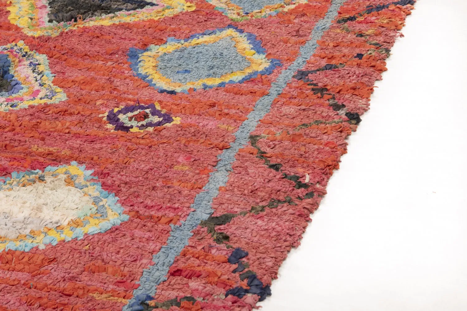 Marokkaanse Berber tapijt Boucherouite 200 x 120 cm