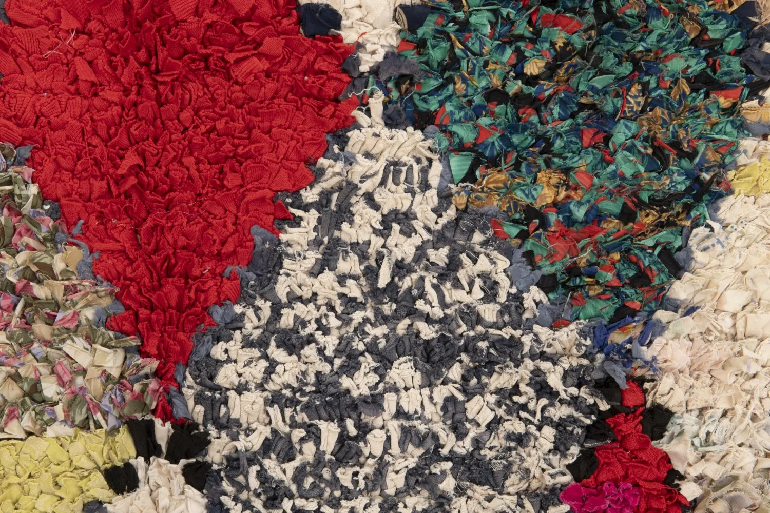 Marokkaanse Berber tapijt Boucherouite 190 x 100 cm