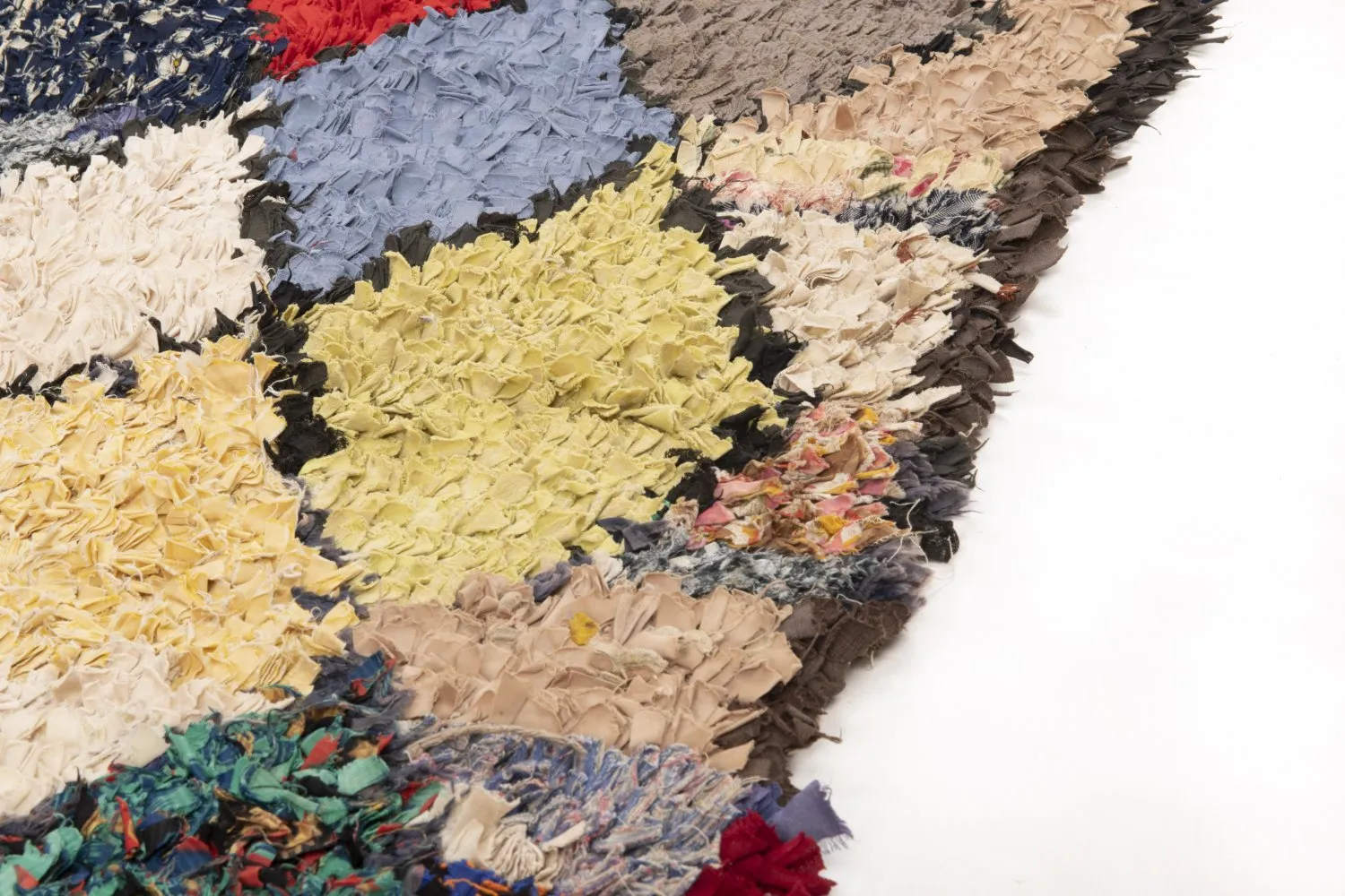 Marokkaanse Berber tapijt Boucherouite 190 x 100 cm