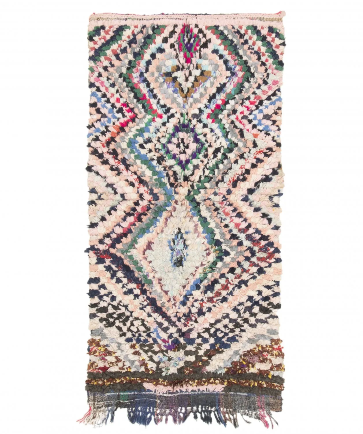 Marokkaanse Berber tapijt Boucherouite 175 x 95 cm