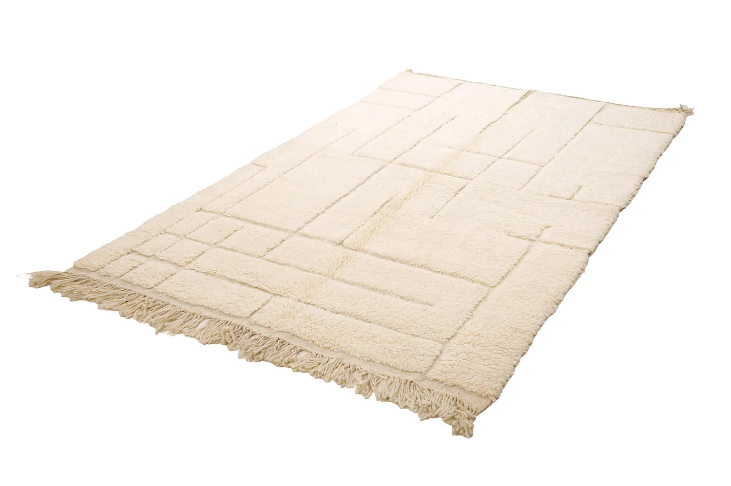 Kelim Marokkaanse Berber tapijt Beni Ouarain 145 x 245 cm