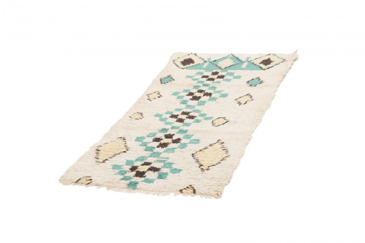 Marokkaanse Berber tapijt Boucherouite 175 x 85 cm
