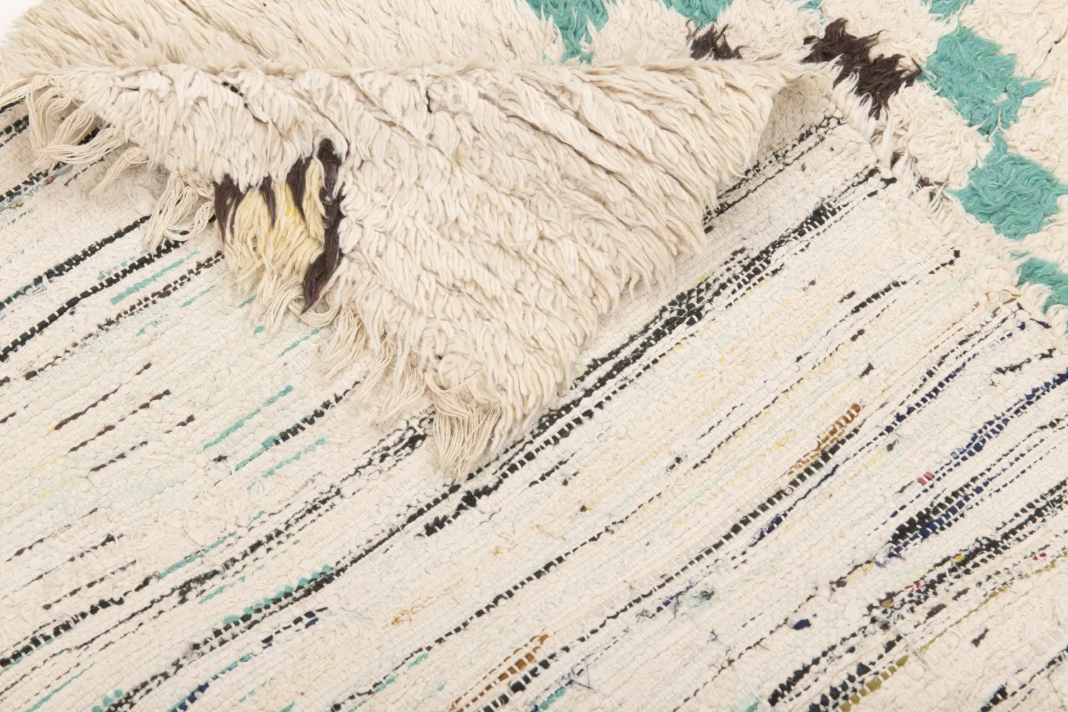 Marokkaanse Berber tapijt Boucherouite 175 x 85 cm