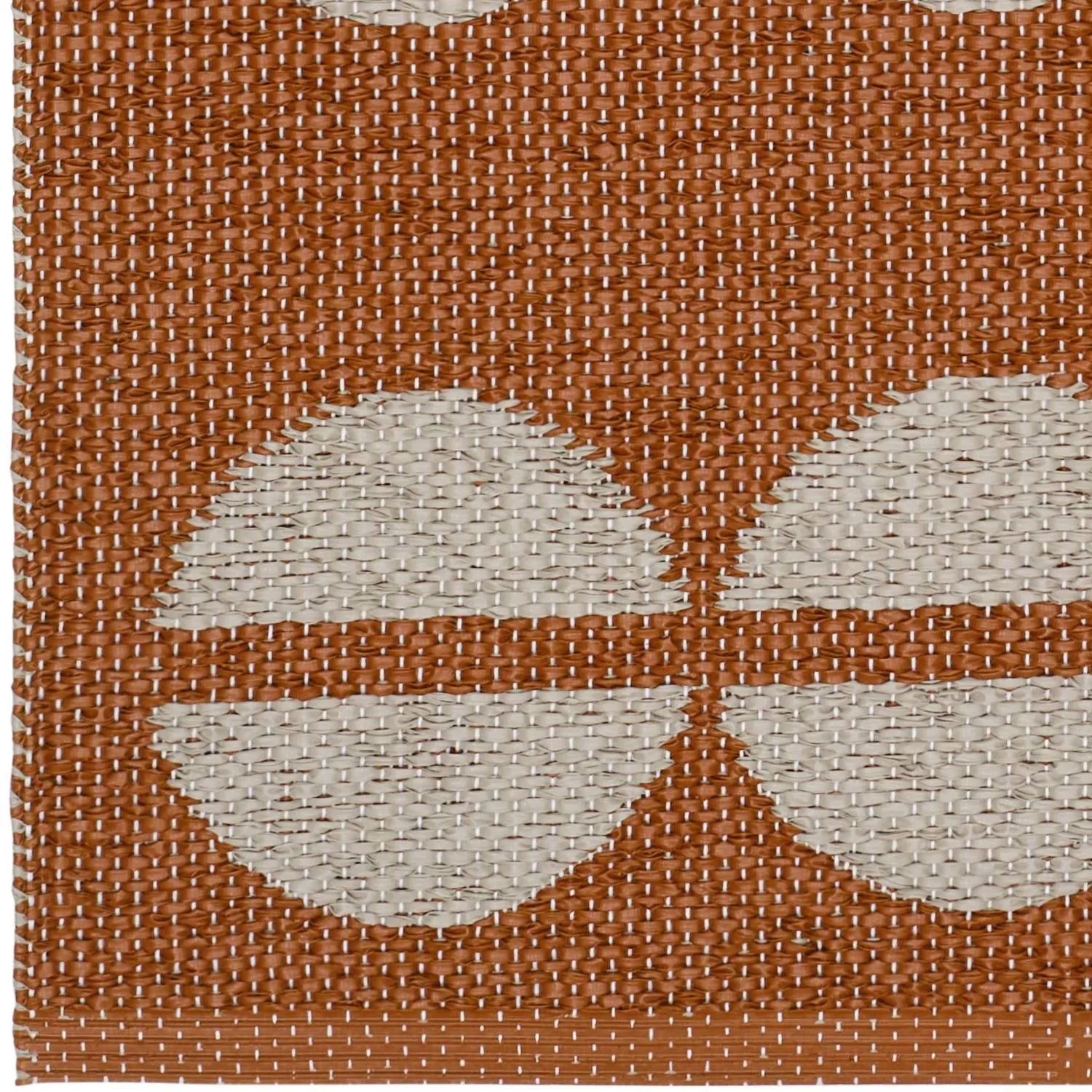 Plastic-kleden - Horredsmattan Bastian (roest)