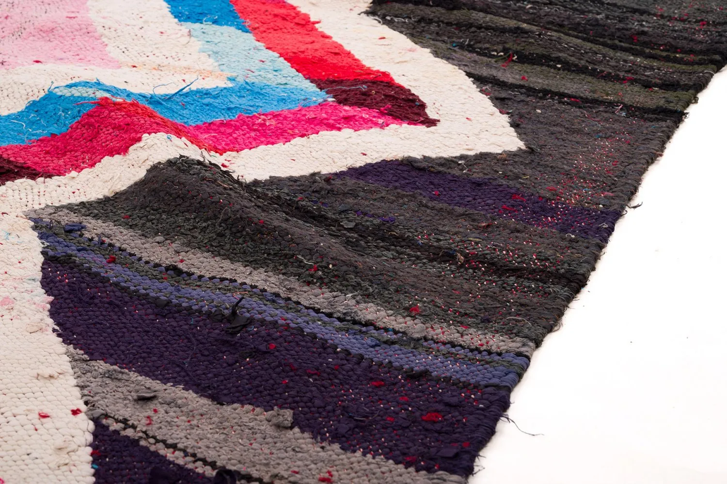 Marokkaanse Berber tapijt Boucherouite 150 x 315 cm