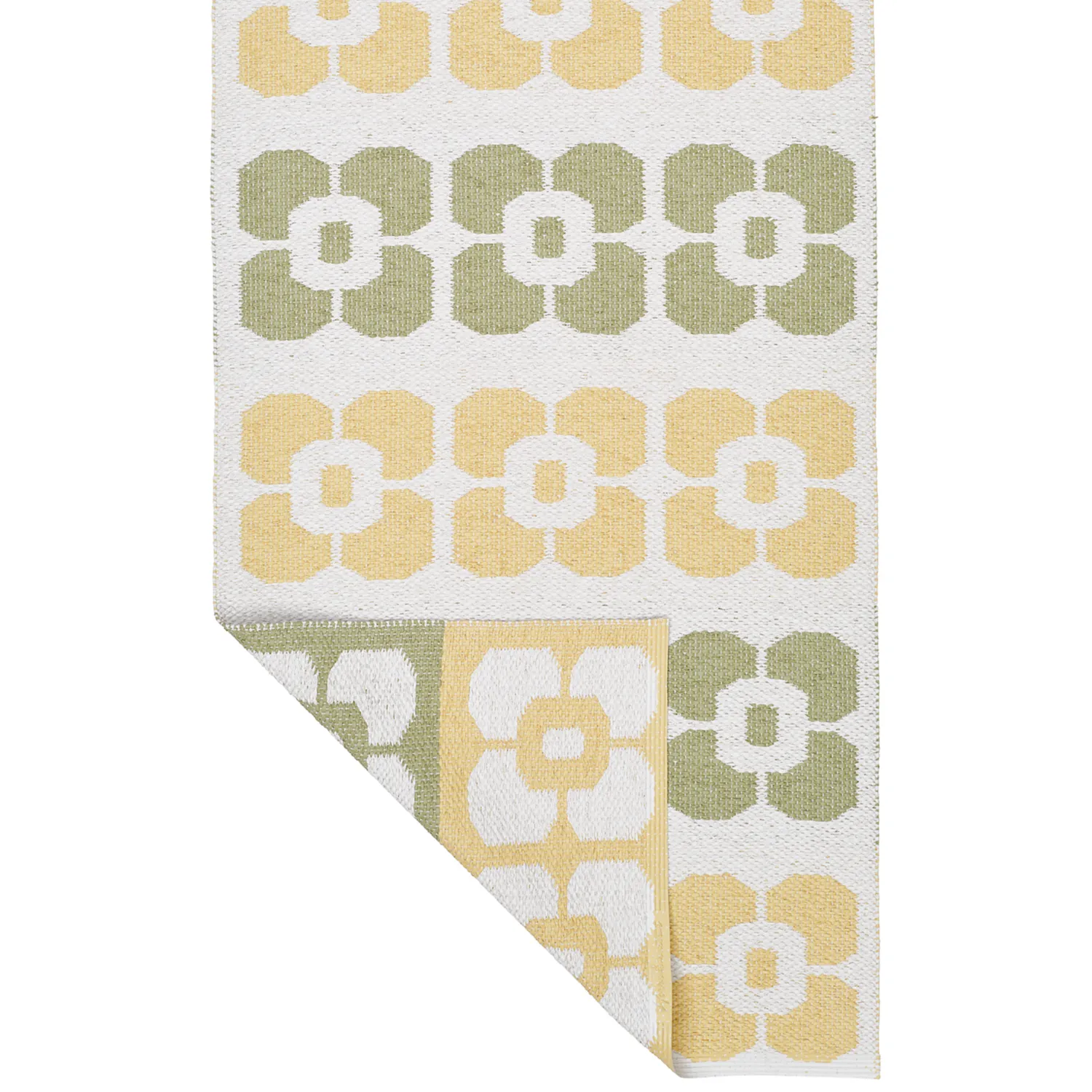 Plastic-kleden - Horredsmattan Florian (geel)