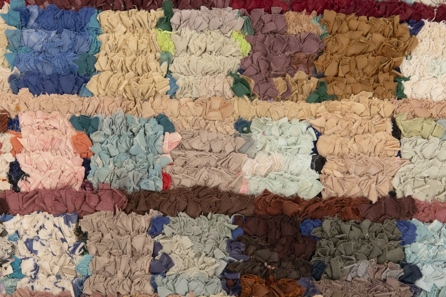 Marokkaanse Berber tapijt Boucherouite 205 x 115 cm