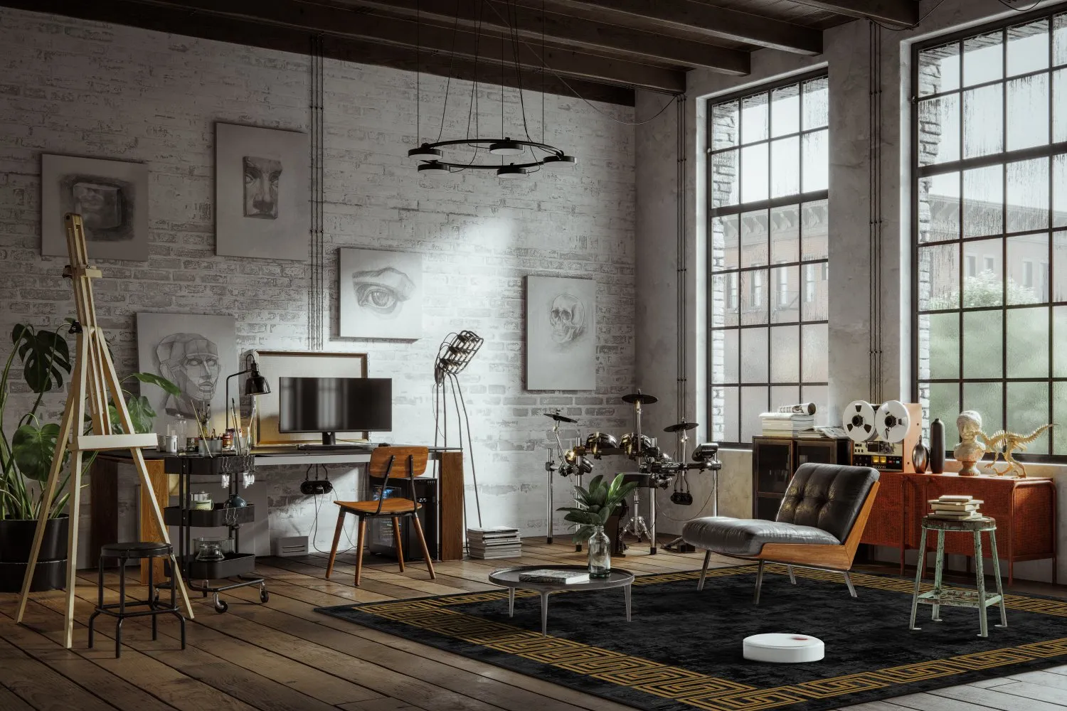 Wilton - Myra (zwart/goud)