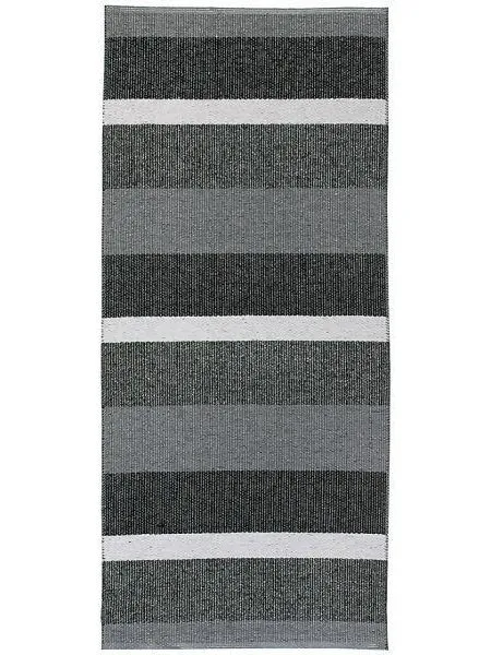 Plastic-kleden - Horredskleden Block metallic (grafiet)