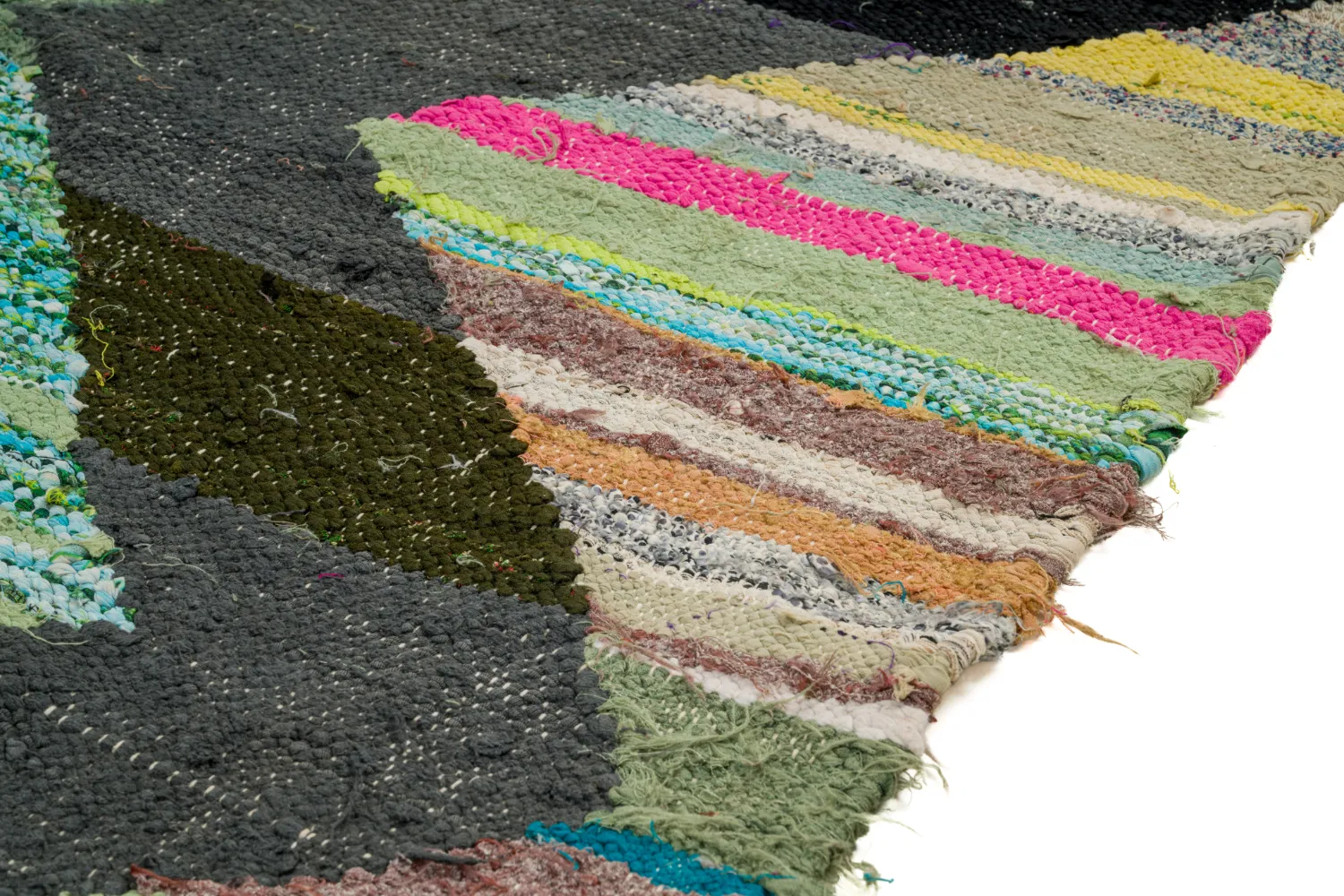 Marokkaanse Berber tapijt Boucherouite 145 x 260 cm