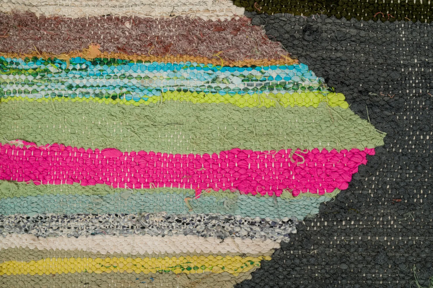 Marokkaanse Berber tapijt Boucherouite 145 x 260 cm